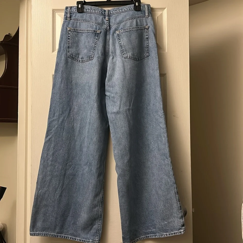 Gap Mid Rise UltraSoft Baggy Jeans Size 29 / 8R - Picture 8 of 8